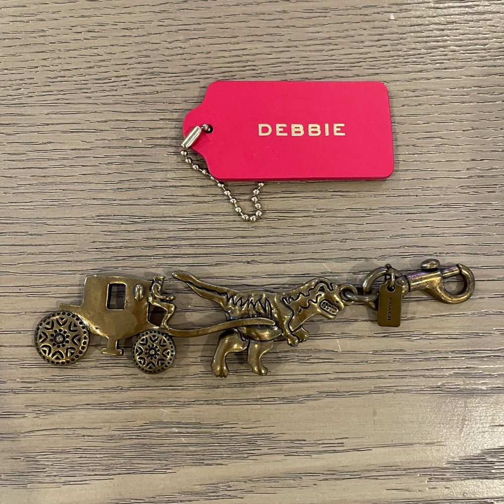 SOLD…..RARE Coach Rexy and Carriage XL charm